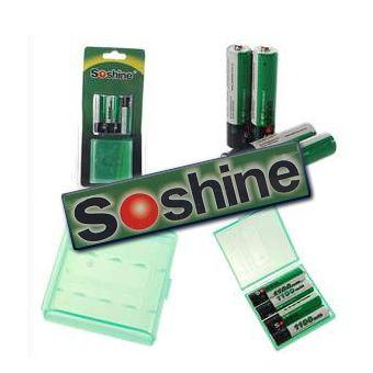 Качественные аккумуляторы Soshine ААА-1100 мАч (с футляром)