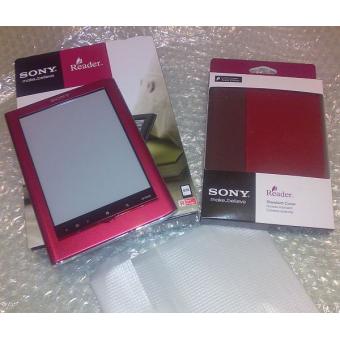 Красный Sony Reader PRS-650 с фирменной обложкой и бесплатной доставкой