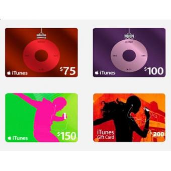iTunes Gift Card - карты пополнения американского аккаутна iTunes