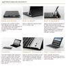 ZAGGfolio iPad - карбоновый чехол с клавиатурой для iPad 2-3 и Samsung Galaxy Tab