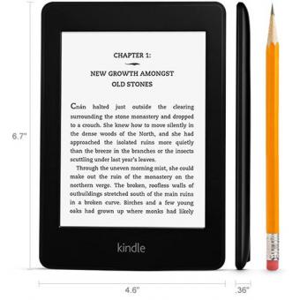 Kindle PaperWhite - компактная шестидюймовая е-инк читалка со встроенной подсветкой