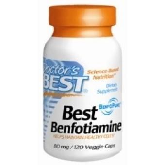 Doctor's Best Benfotiamine - капсулы с бенфотиамином (120 шт)