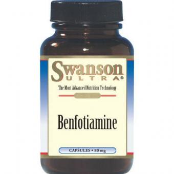 Benfotiamine Swanson Ultra - 120 капсул бенфотиамина от фирмы Swason